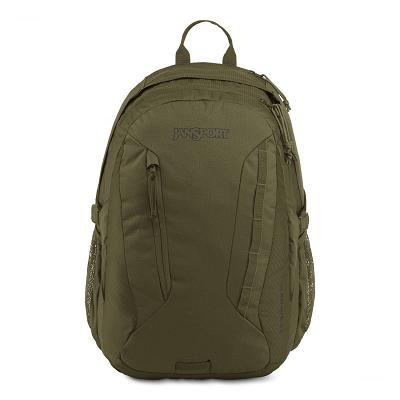 JanSport Agave Laptop Backpacks Olive | Ireland_JS587