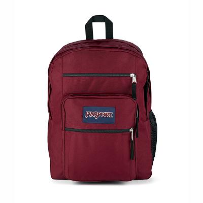 JanSport BIG STUDENT Laptop Backpacks Burgundy | Ireland_JS22B