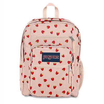 JanSport BIG STUDENT Laptop Backpacks Pink | Ireland_JS061