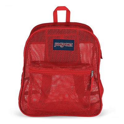 JanSport Mesh Pack School Backpacks Red | Ireland_JS172