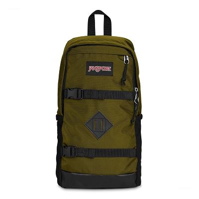 JanSport Off Campus Sling Messenger Bags Olive | Ireland_JS02B