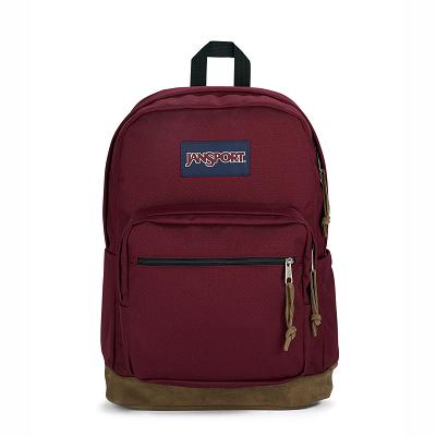 JanSport Right Pack Laptop Backpacks Burgundy | Ireland_JS011