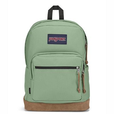 JanSport Right Pack Laptop Backpacks Green | Ireland_JS085