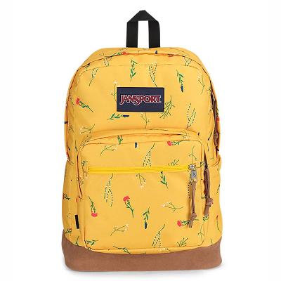 JanSport Right Pack Laptop Backpacks Yellow | Ireland_JS548