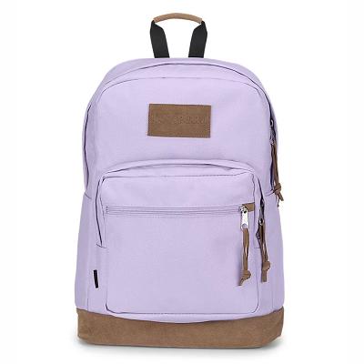 JanSport Right Pack Premium Laptop Backpacks Purple | Ireland_JS595