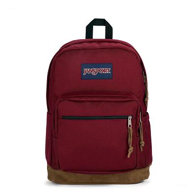 JanSport Right Pack School Backpacks Burgundy | Ireland_JS281