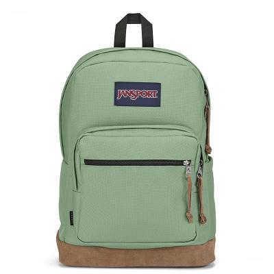 JanSport Right Pack School Backpacks Green | Ireland_JS034