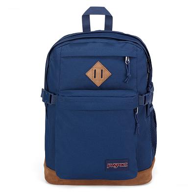 JanSport SUEDE CAMPUS Laptop Backpacks Navy | Ireland_JS048