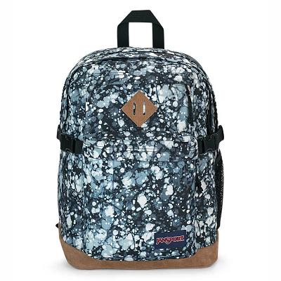 JanSport SUEDE CAMPUS School Backpacks Blue / Black | Ireland_JS309