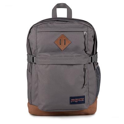 JanSport SUEDE CAMPUS School Backpacks Deep Grey | Ireland_JS082