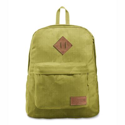 JanSport SUPERBREAK PLUS FX Laptop Backpacks Green | Ireland_JS433