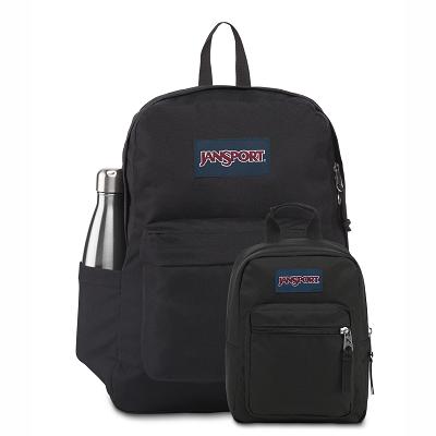 JanSport SUPERBREAK® + BIG BREAK School Backpacks Black | Ireland_JS151