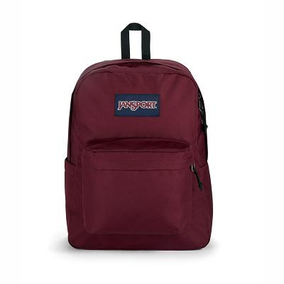 JanSport SuperBreak® Plus Laptop Backpacks Burgundy | Ireland_JS096