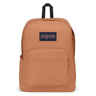 JanSport SuperBreak® Plus Laptop Backpacks Orange | Ireland_JS166