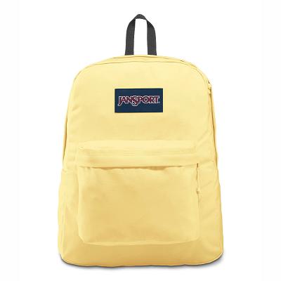 JanSport SuperBreak® Plus Laptop Backpacks Yellow | Ireland_JS288