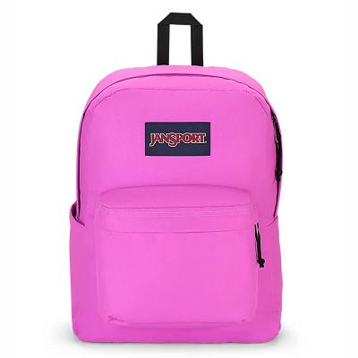 JanSport SuperBreak® Plus Laptop Backpacks Pink | Ireland_JS386