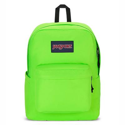 JanSport SuperBreak® Plus School Backpacks Green | Ireland_JS107