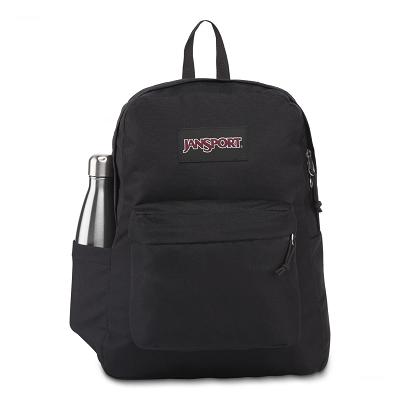 JanSport SuperBreak® Plus School Backpacks Black | Ireland_JS172B