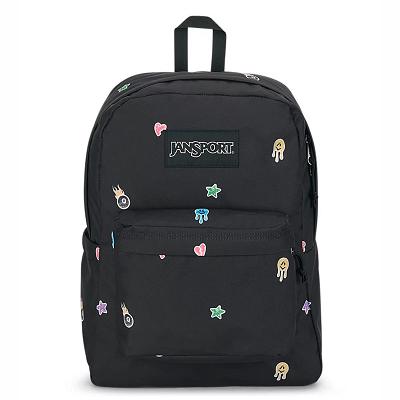 JanSport SuperBreak® Plus School Backpacks Black | Ireland_JS346