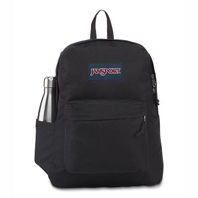 JanSport SuperBreak® School Backpacks Black | Ireland_JS200B