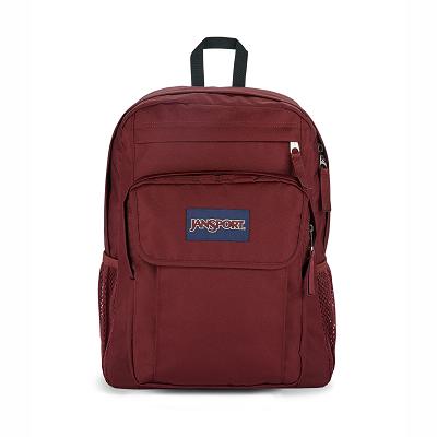 JanSport UNION PACK Laptop Backpacks Burgundy | Ireland_JS298