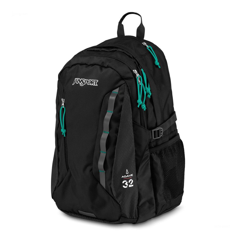 JanSport Agave Laptop Backpacks Black | Ireland_JS128