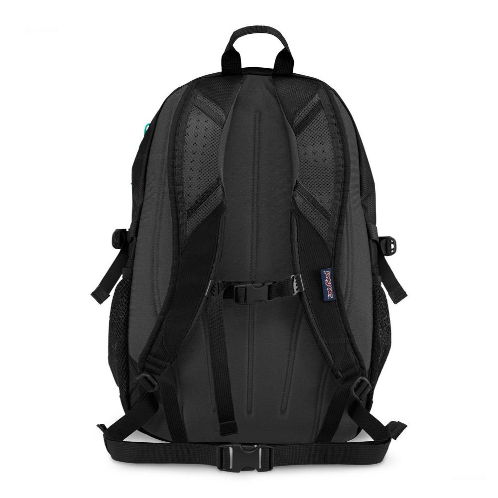 JanSport Agave Laptop Backpacks Black | Ireland_JS128