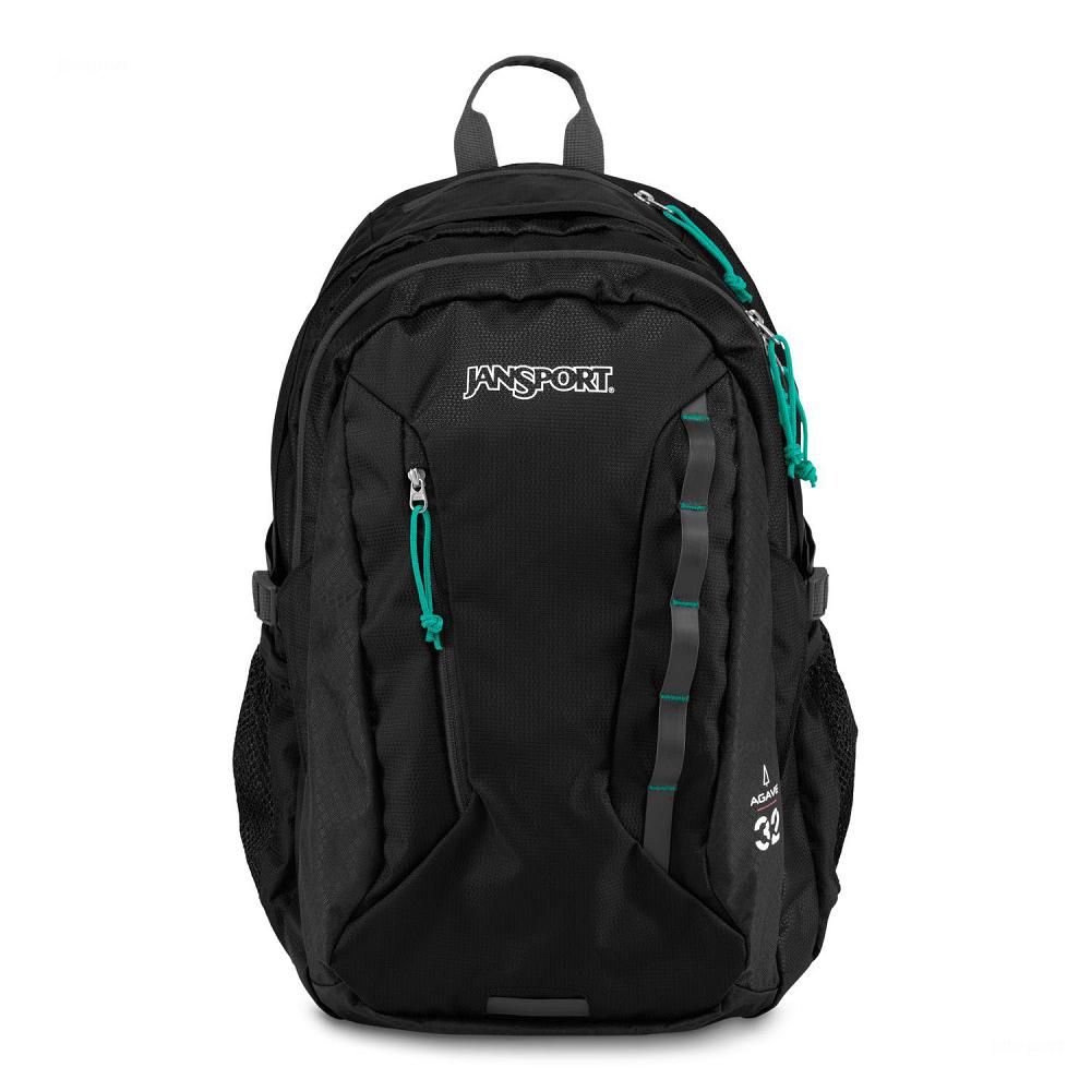 JanSport Agave Laptop Backpacks Black | Ireland_JS128