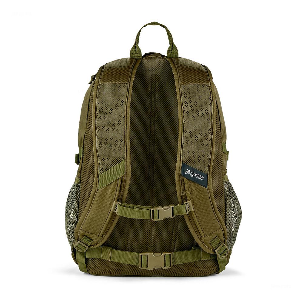 JanSport Agave Laptop Backpacks Olive | Ireland_JS587