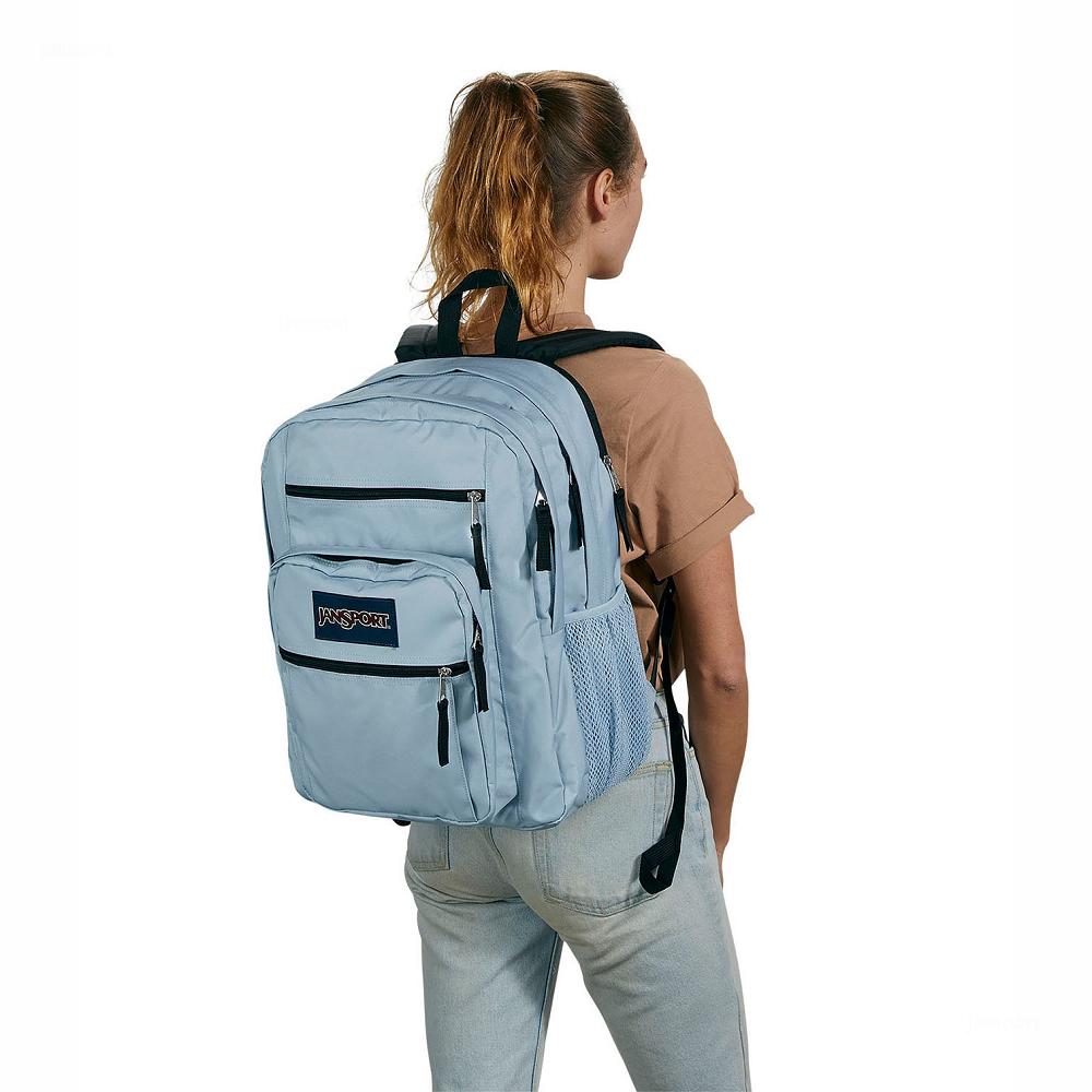 JanSport BIG STUDENT Laptop Backpacks Blue | Ireland_JS340