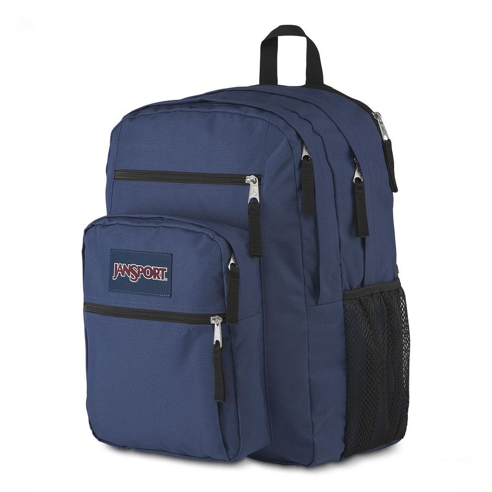 JanSport BIG STUDENT Laptop Backpacks Navy | Ireland_JS556