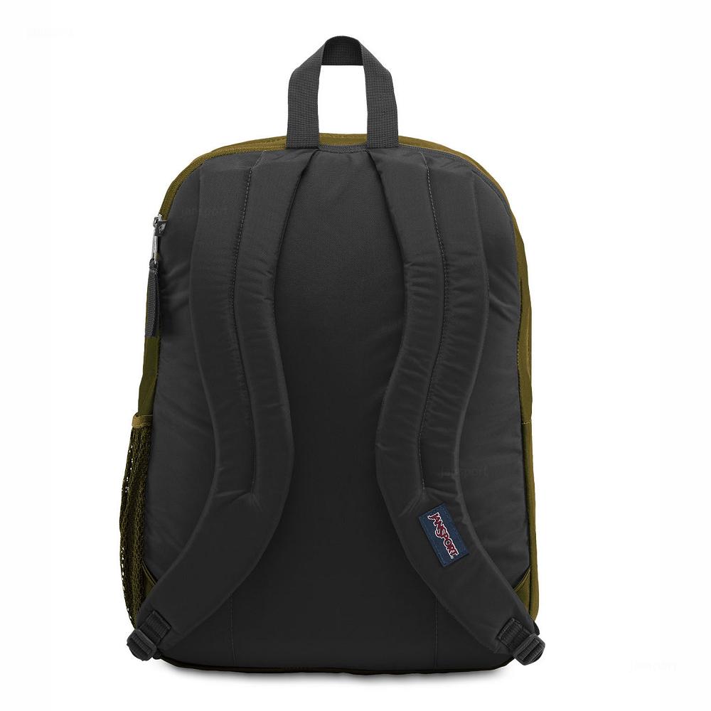 JanSport BIG STUDENT Laptop Backpacks Olive | Ireland_JS388