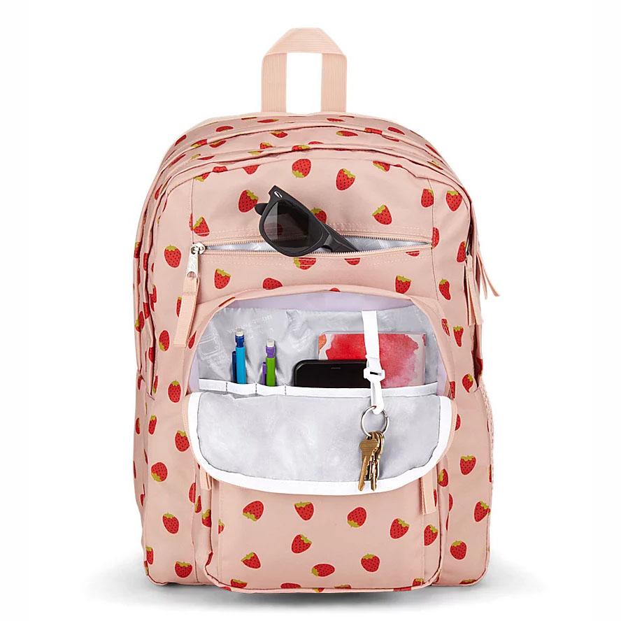 JanSport BIG STUDENT Laptop Backpacks Pink | Ireland_JS061