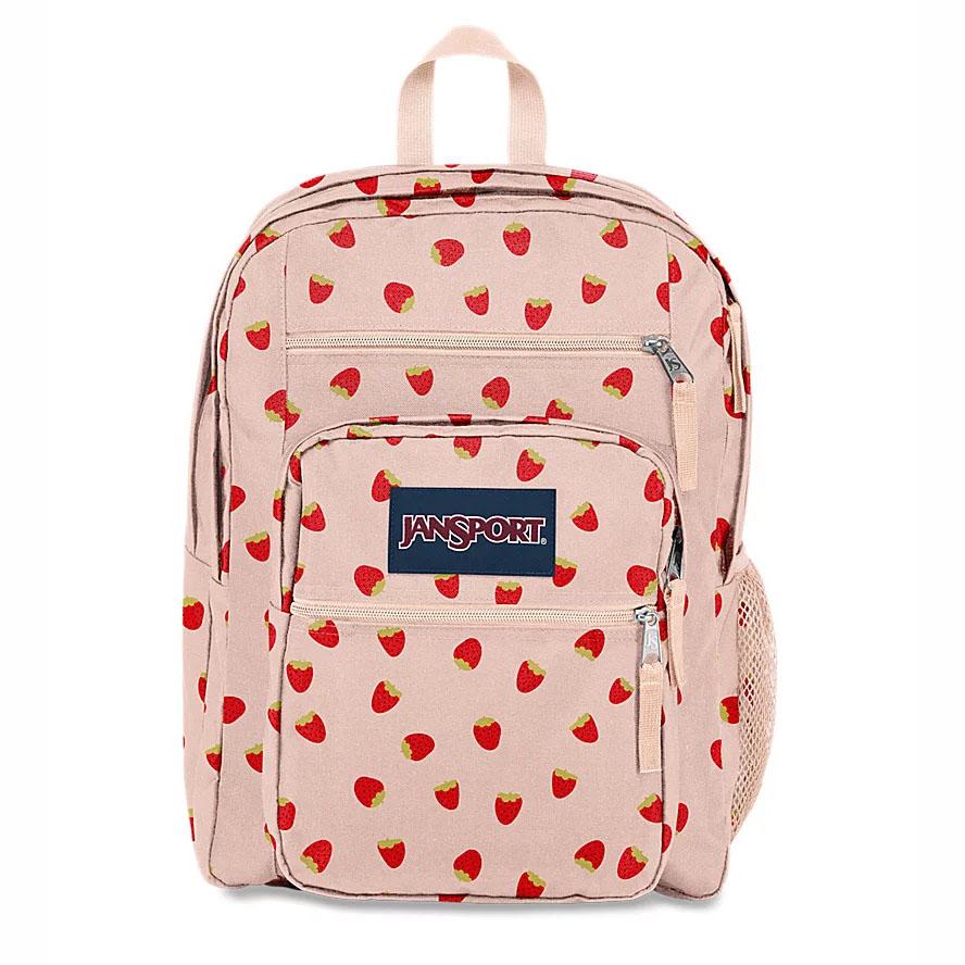 JanSport BIG STUDENT Laptop Backpacks Pink | Ireland_JS061