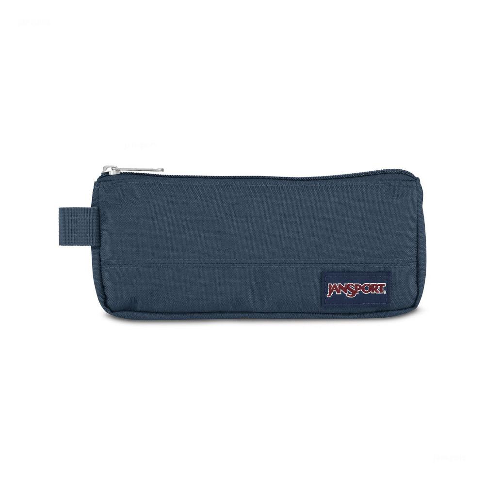 JanSport Basic Accessory Pouch Pencil Cases Navy | Ireland_JS586