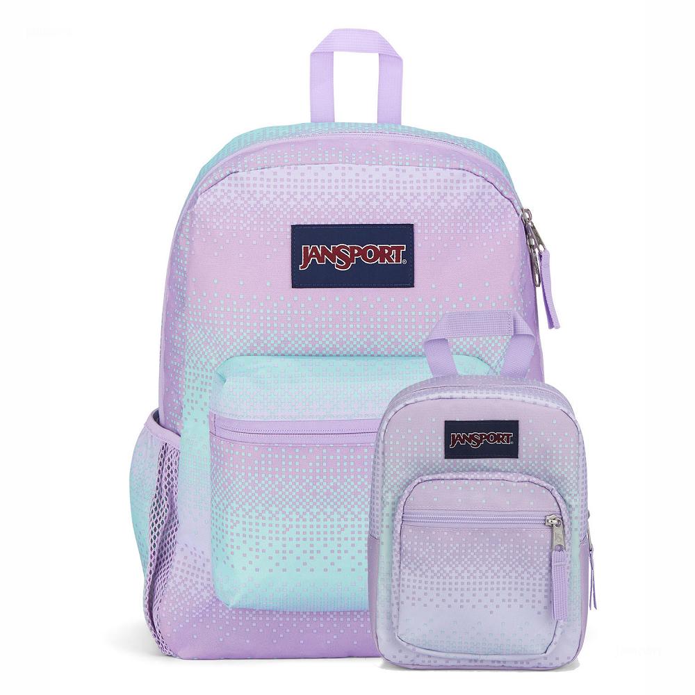 JanSport CROSS TOWN + BIG BREAK School Backpacks Purple | Ireland_JS444