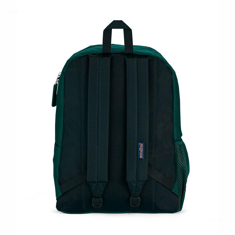 JanSport CROSS TOWN School Backpacks Green | Ireland_JS372