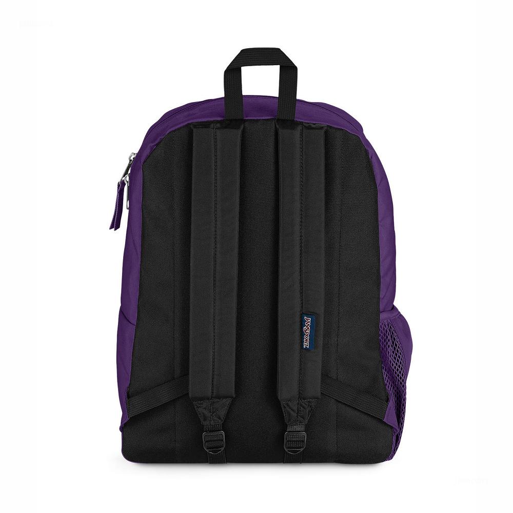 JanSport CROSS TOWN School Backpacks Purple | Ireland_JS259