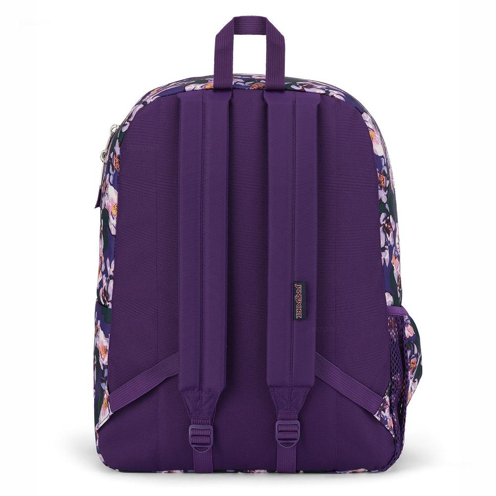 JanSport CROSS TOWN School Backpacks Purple | Ireland_JS394