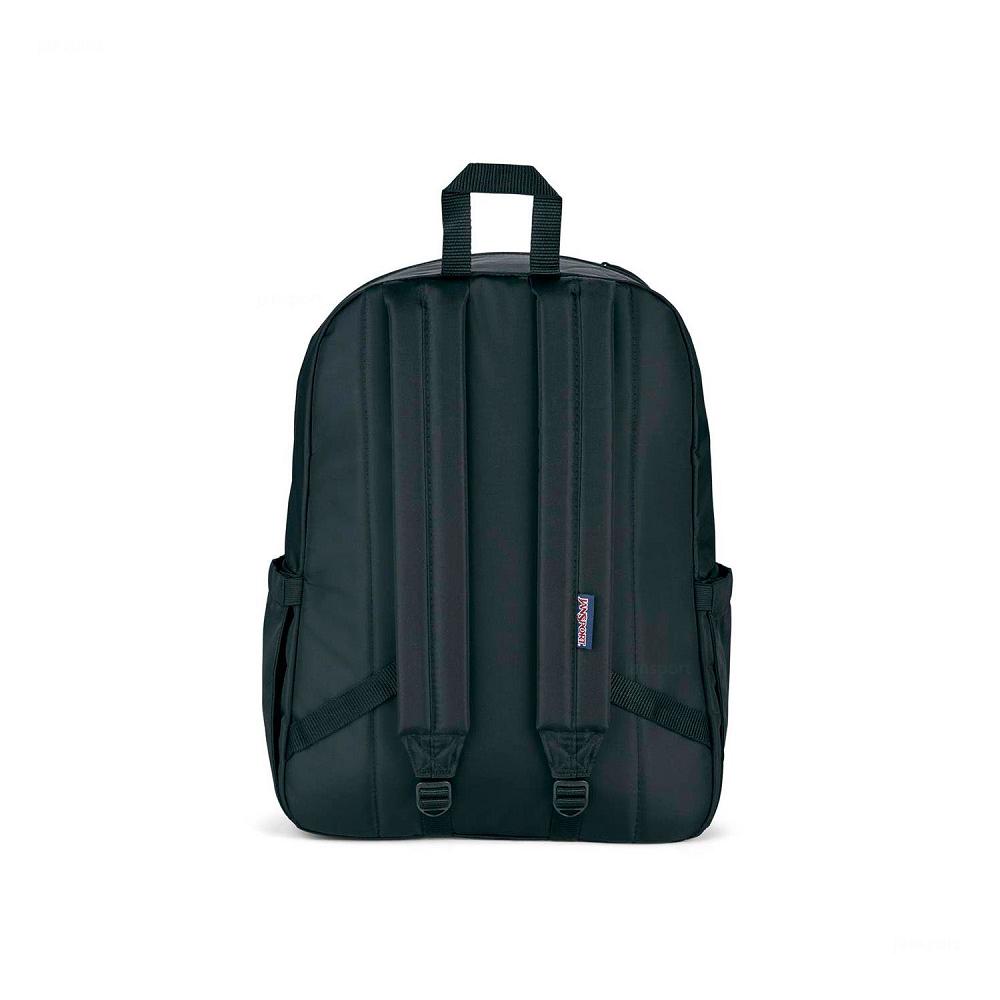 JanSport Double Break Laptop Backpacks Black | Ireland_JS300