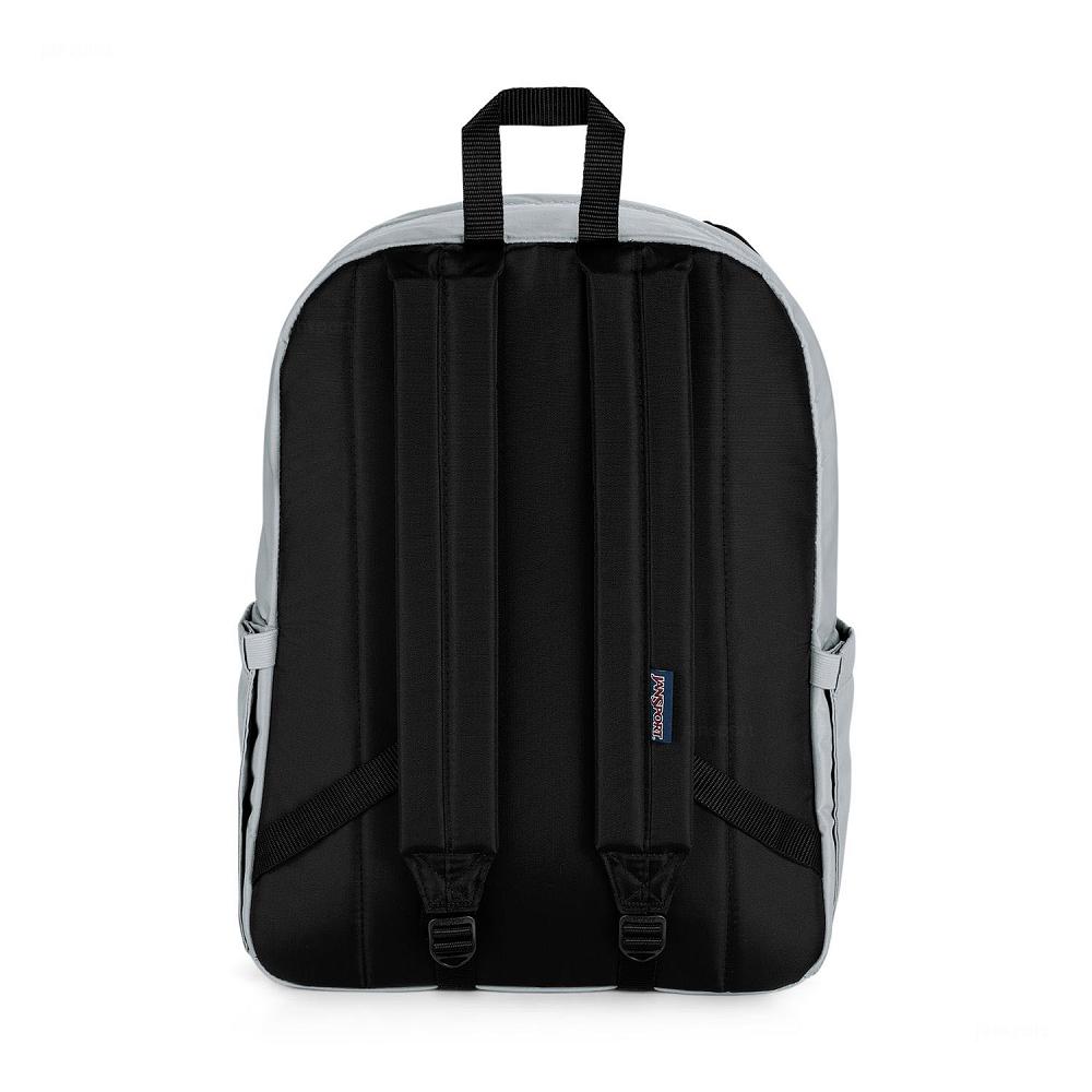 JanSport Double Break Laptop Backpacks Grey | Ireland_JS405