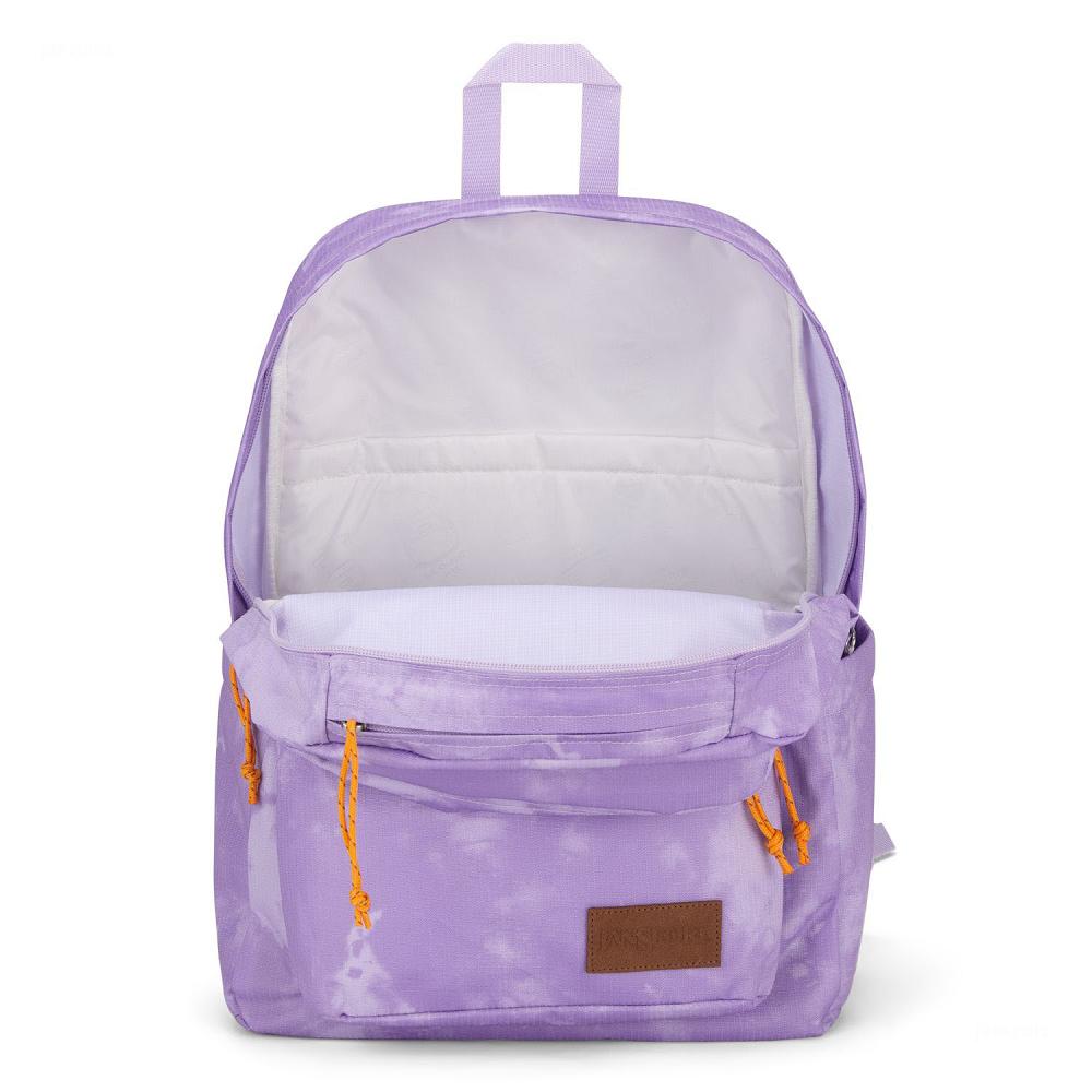 JanSport Double Break Laptop Backpacks Purple | Ireland_JS572