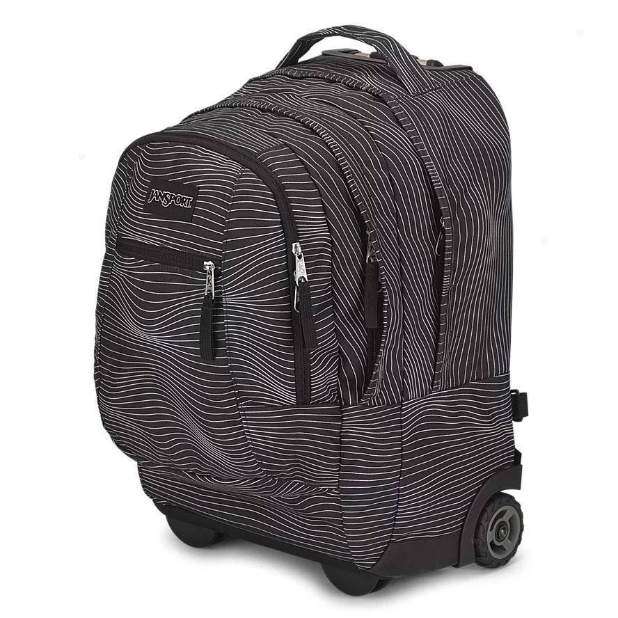 JanSport Driver 8 Rolling Backpacks Black | Ireland_JS546