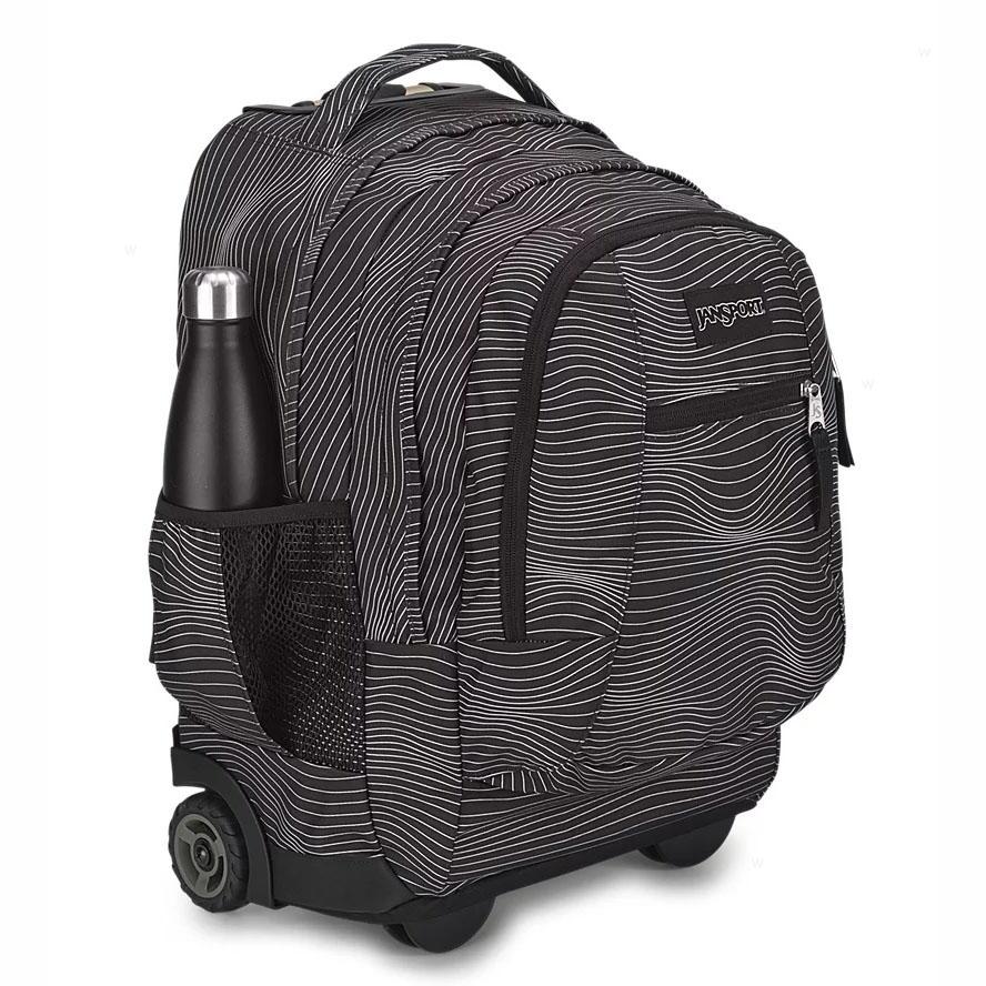 JanSport Driver 8 Rolling Backpacks Black | Ireland_JS546