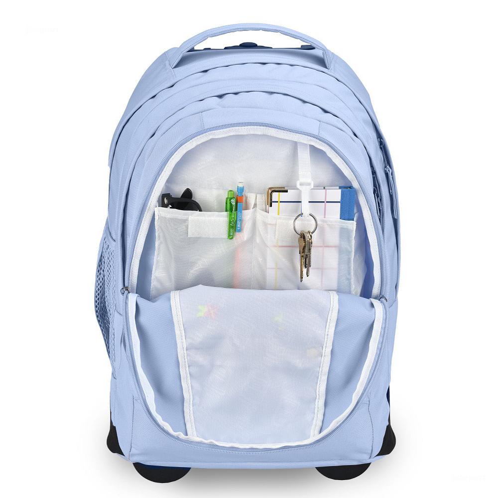 JanSport Driver 8 Rolling Backpacks Light Blue | Ireland_JS432