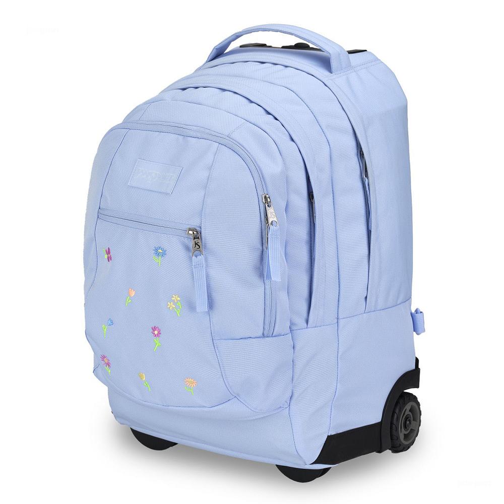 JanSport Driver 8 Rolling Backpacks Light Blue | Ireland_JS432