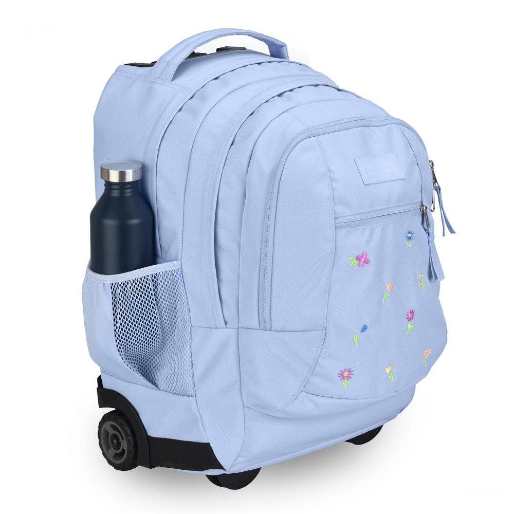 JanSport Driver 8 Rolling Backpacks Light Blue | Ireland_JS432