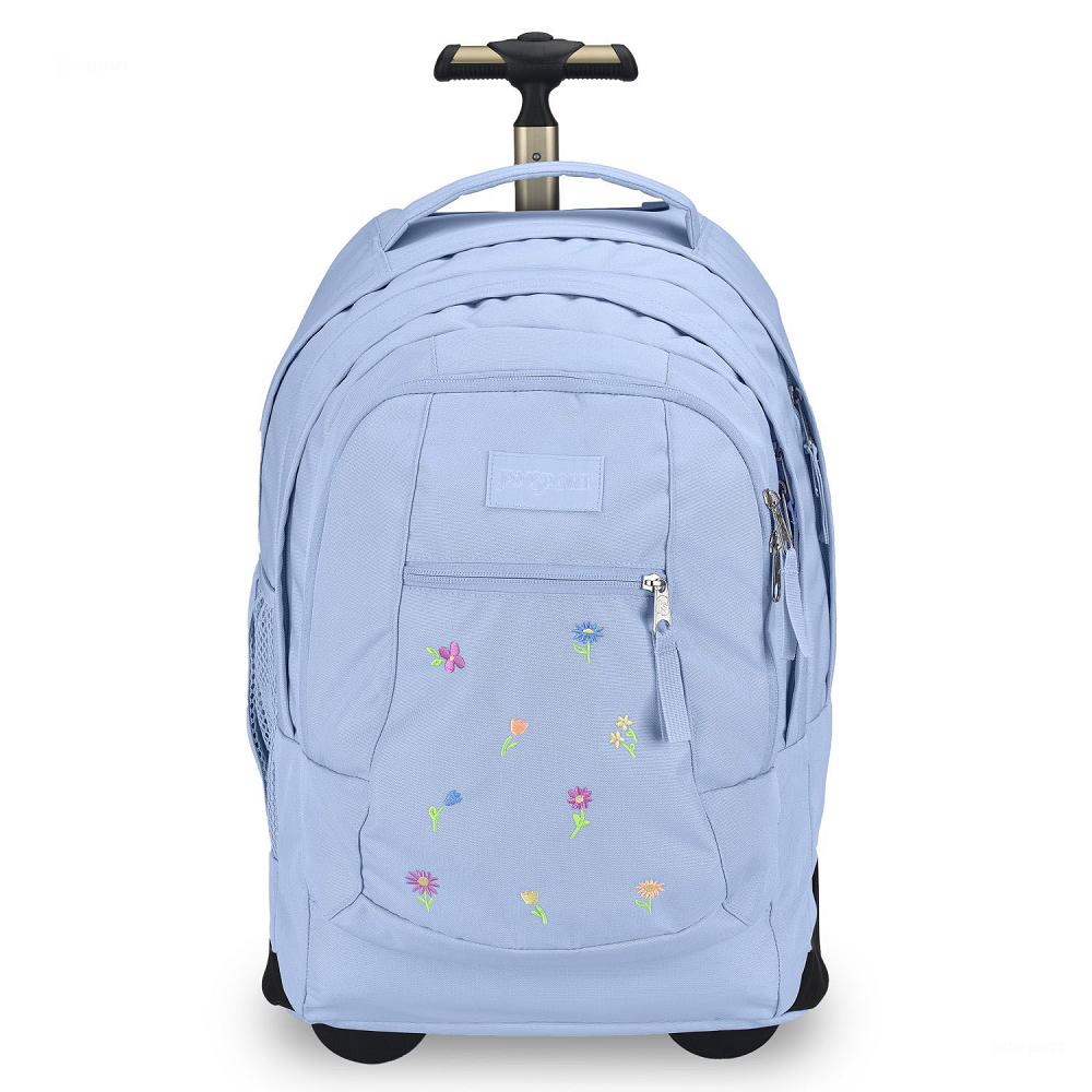 JanSport Driver 8 Rolling Backpacks Light Blue | Ireland_JS432