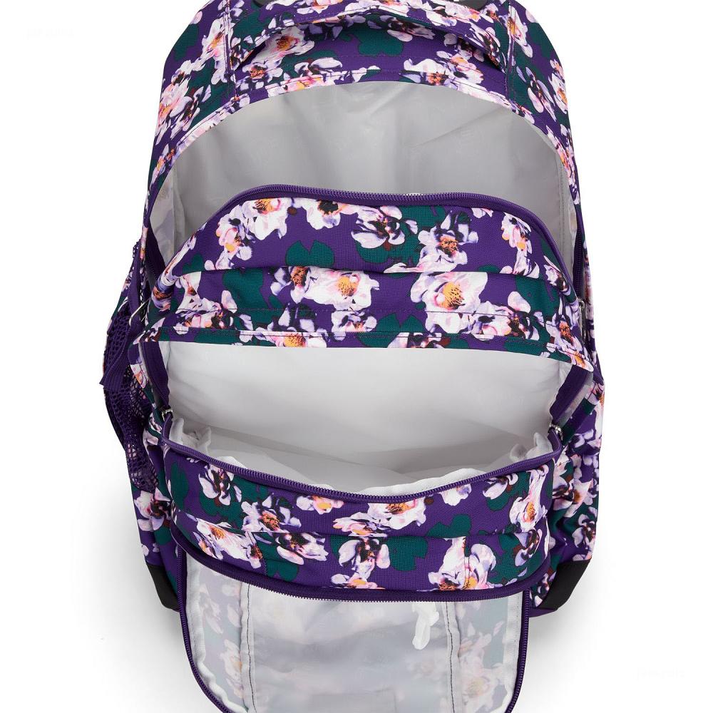 JanSport Driver 8 Rolling Backpacks Purple | Ireland_JS487