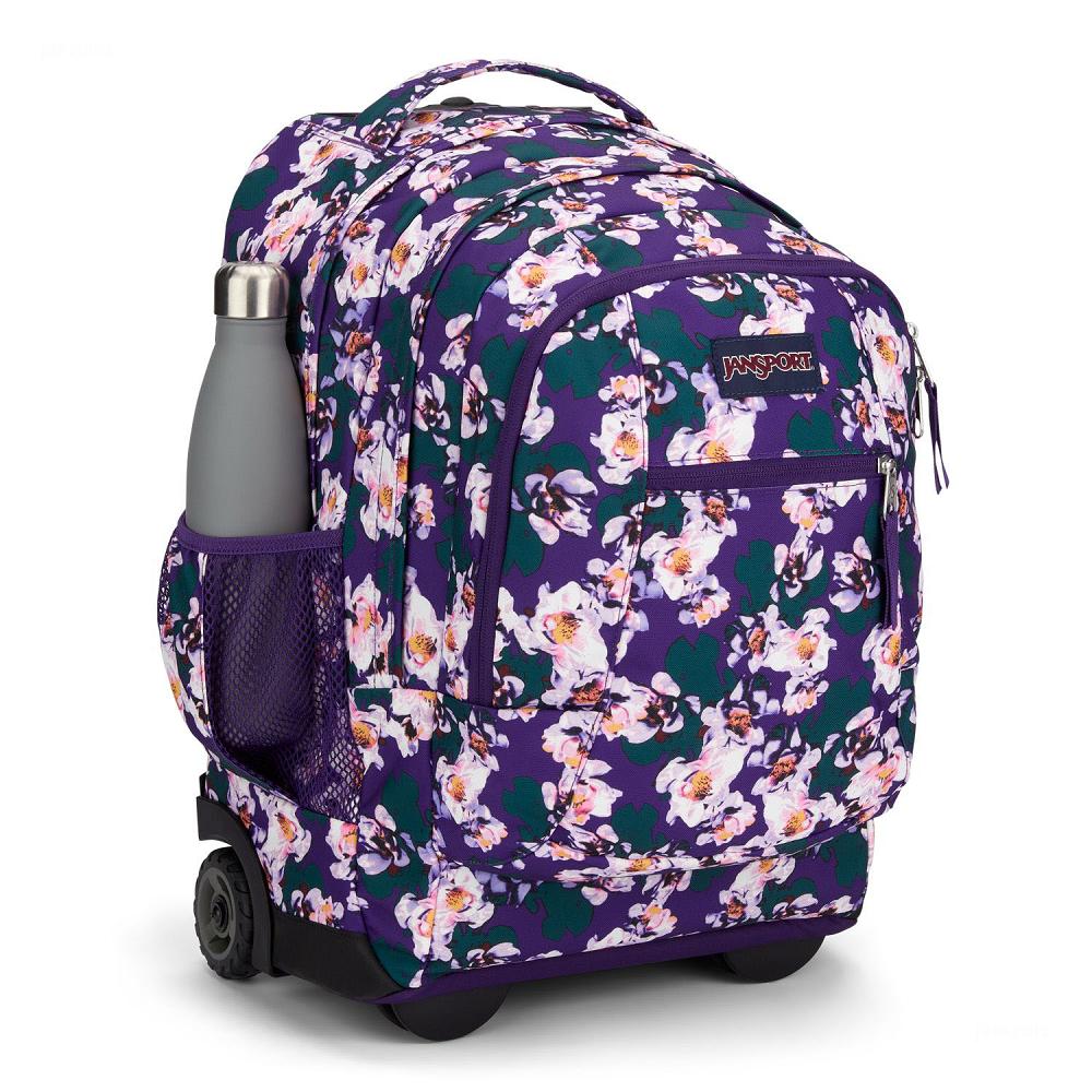 JanSport Driver 8 Rolling Backpacks Purple | Ireland_JS487